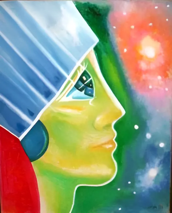 Artwork from Mary Jill Alice Roe Bennett used to introduce the works catalog