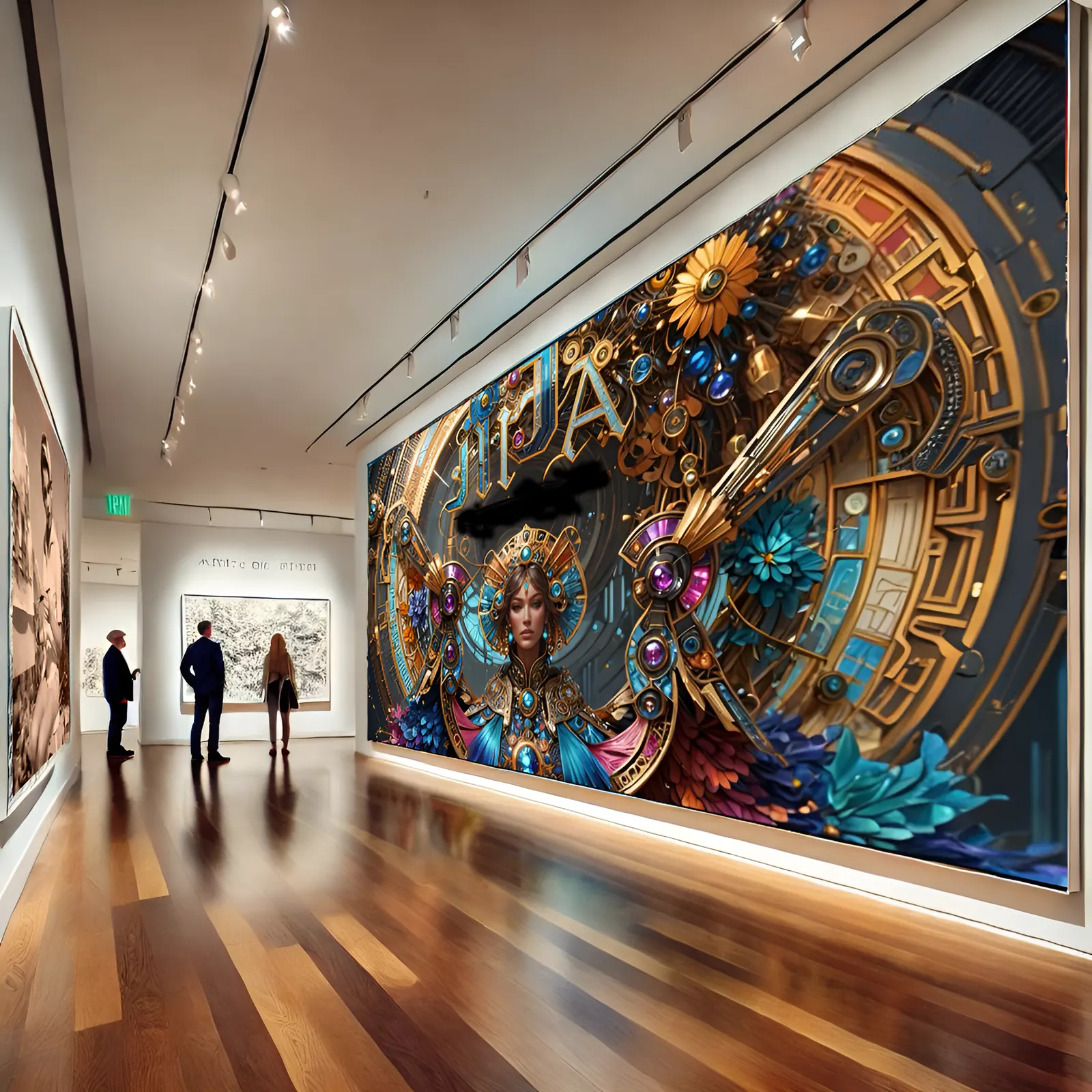 Artwork from Mary Jill Alice Roe Bennett used to introduce the Izapa restoration page